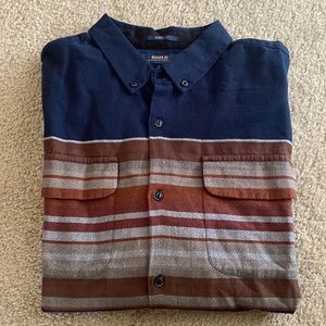 NWT Mens ROARK long sleeve  Cassidy button down.